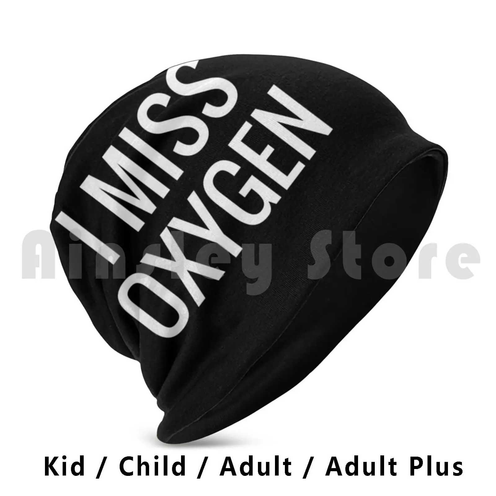 I Miss Oxygen Beanie Hedging Cap DIY Print Cushion Anti Beanieer Anti Sheep Censorship Alex Jones Wake Up Sheeple We The