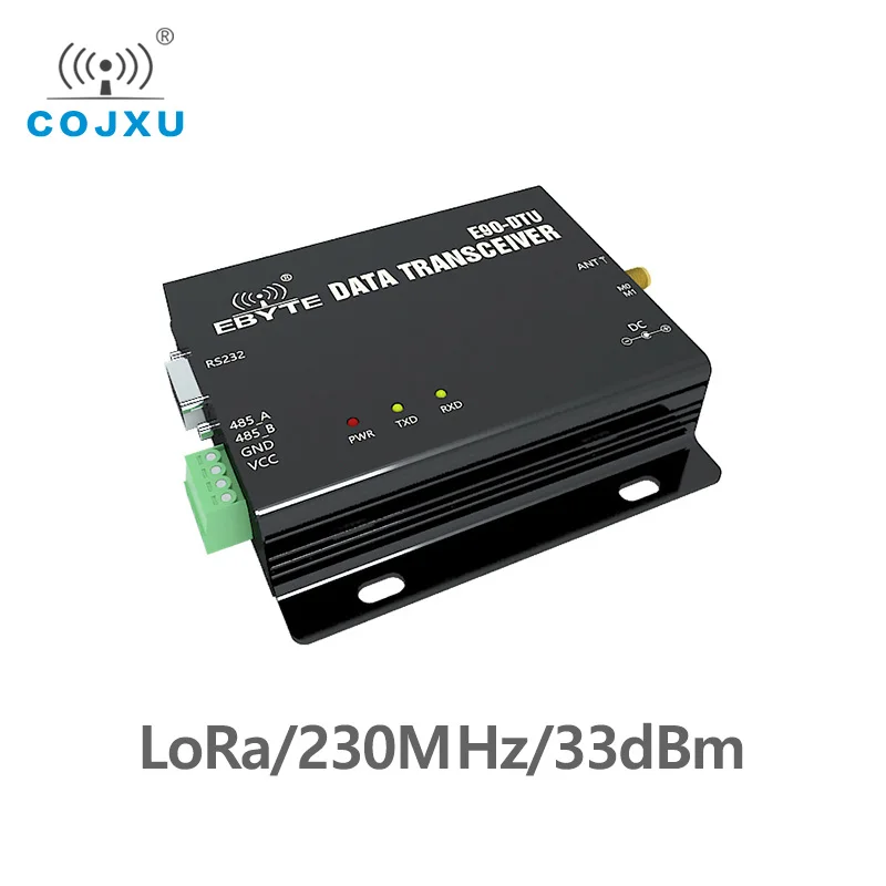 RS232 RS485 230MHz Wireless Modem Transceiver TCXO 2W 33dBm E90-DTU-230N33 Long Distance 8km Radio Modem Narrowband