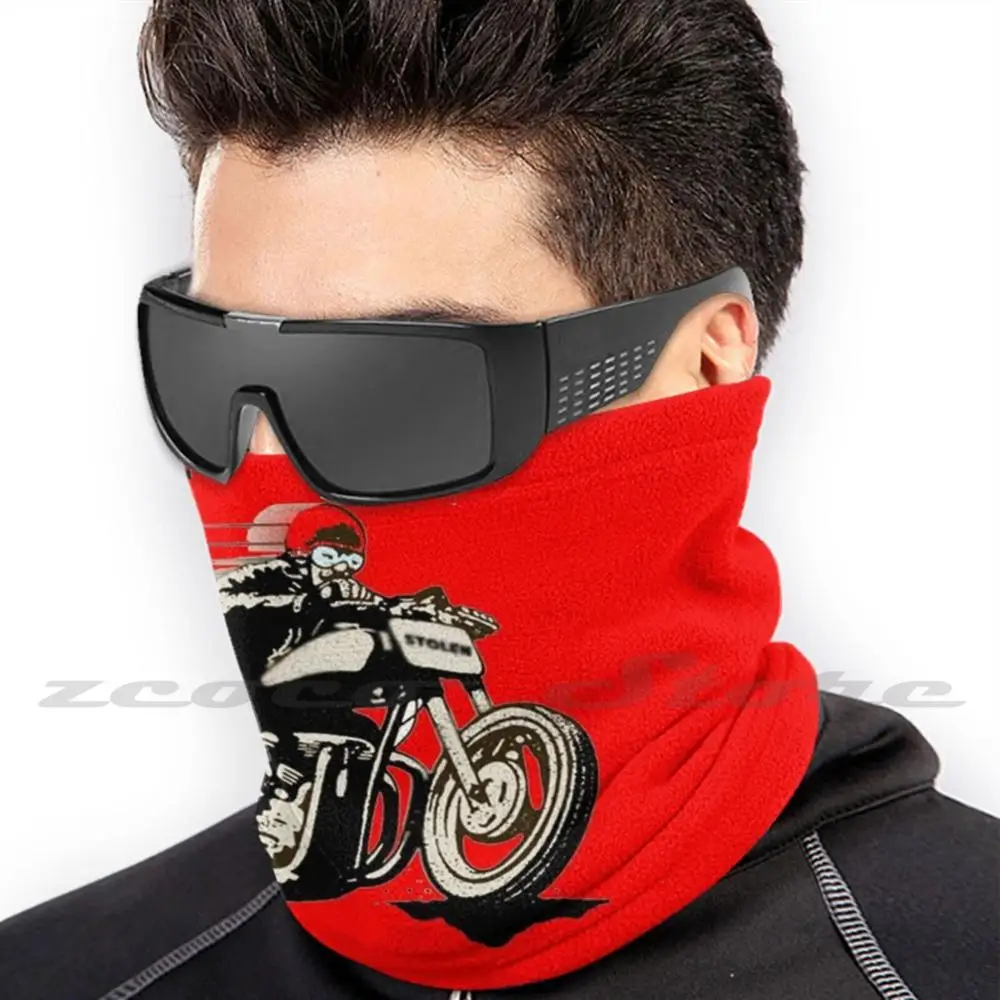 Rit Het Als U Het Gestolen Wasbare Trending Aangepaste Pm2.5 Filter Masker Motor Speed Machine Mc Racer Cafe Racer Vervoer