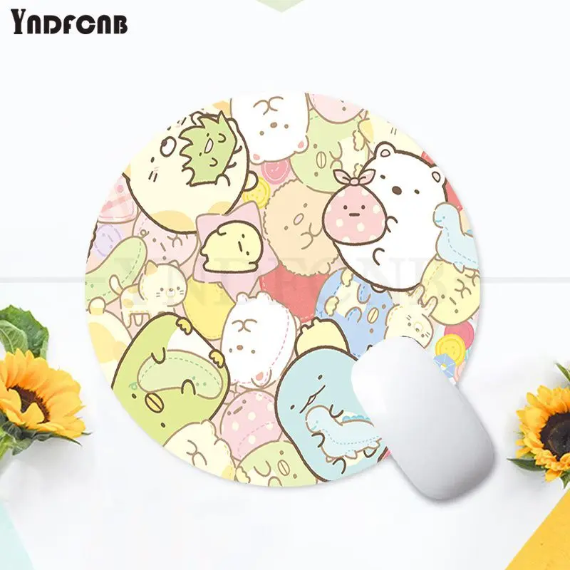 YNDFCNB Non Slip PC Cartoon Sumikko Gurashi Durable Rubber Mouse Mat Pad gaming Mousepad Rug For PC Laptop Notebook