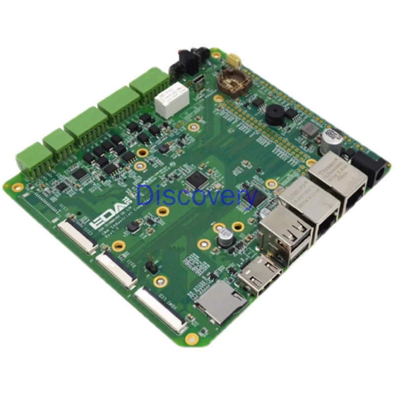 Modul Komputasi Raspberry Pi CM4 Backplane Tingkat Industri CM4IND 4G Komunikasi RS485 Port Seri Port Jaringan Ganda