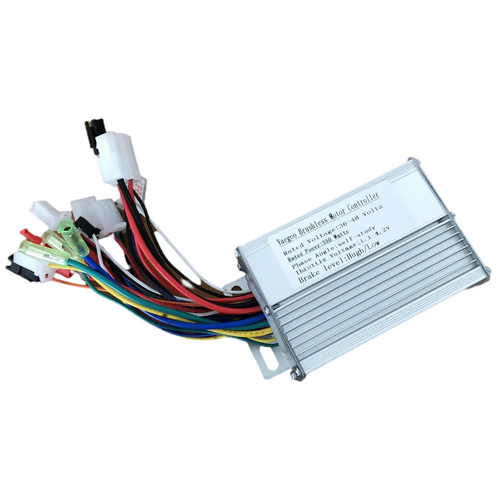 

36 В 48 В 350 Вт Электрический велосипед электрический велосипед Скутер бесщеточный двигатель постоянного тока контроллер 16-18A