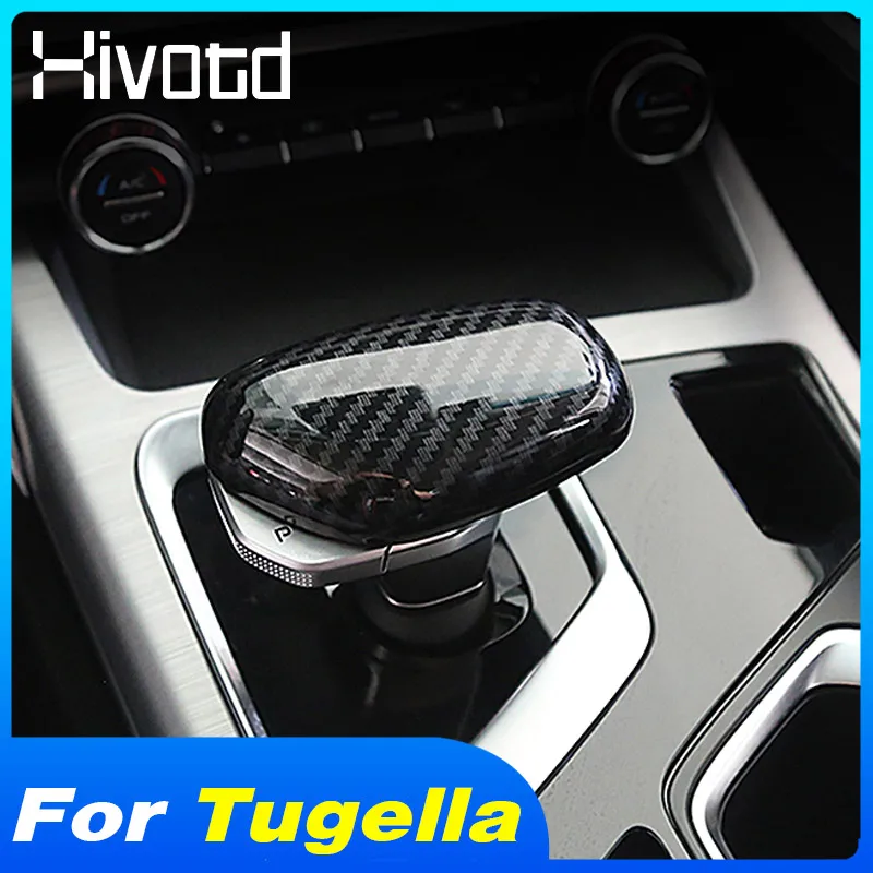 Gear Head Cover Car Shift Knob Protection Covers Parking P Button Trim For Geely New Tugella,Xingyue,FY11 2023 Interior Parts