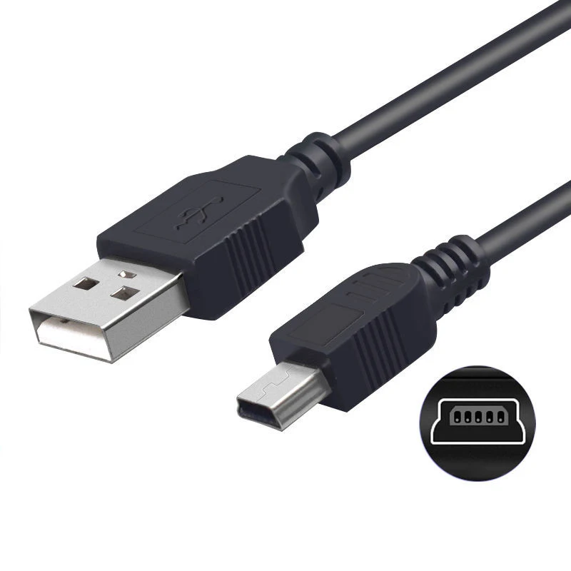 Мини USB-кабель для быстрой зарядки и передачи данных USB для MP3 MP4 плеера автомобильного видеорегистратора GPS цифровой камеры HDD шнур аксессуары