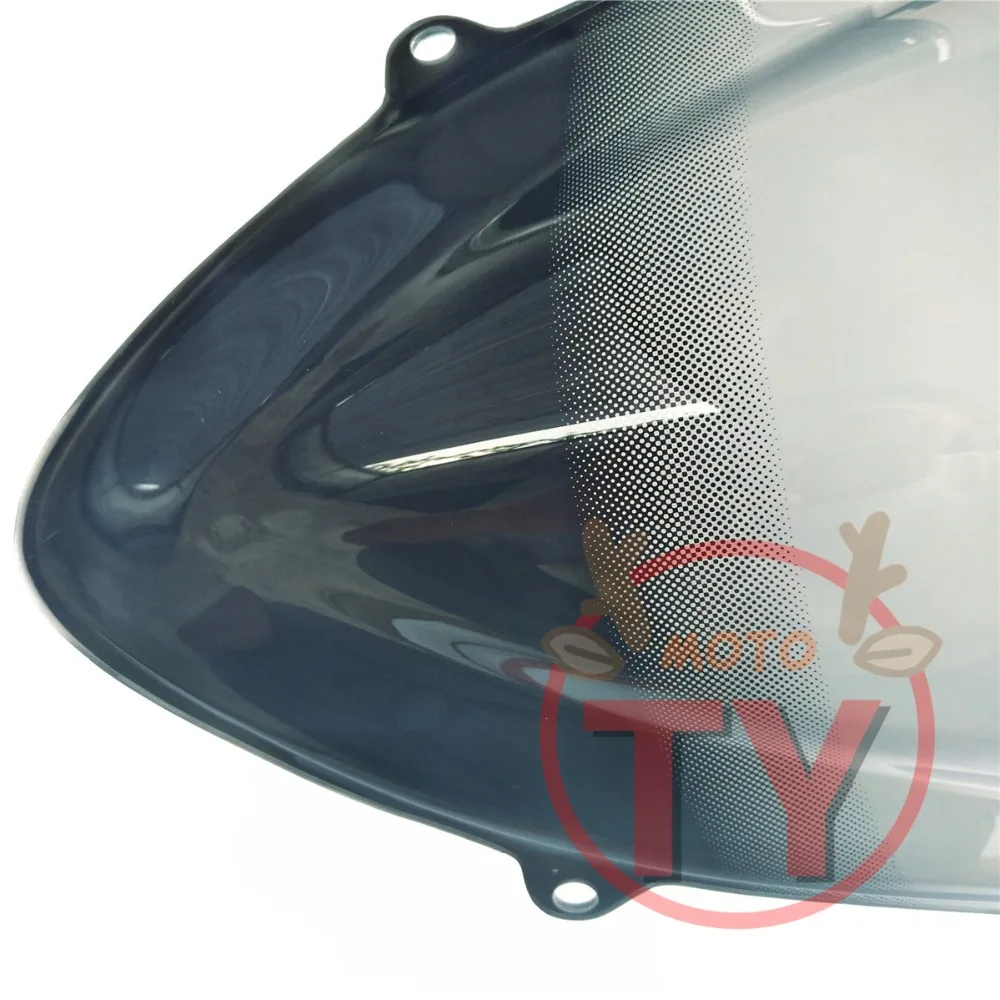 For Honda CBR 600 F5 2007-2012 07 12cbr 600 f5 CBR600 RR cbr600 rr Black smoke Windshield Windscreen Double Bubble Acrylic