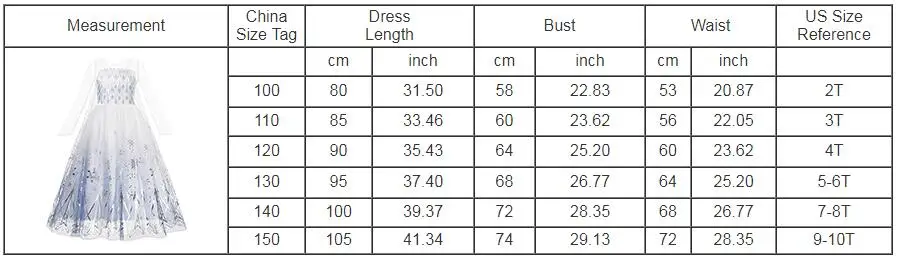 Disfraces de cosplay para niñas, vestidos de princesa Reina de las Nieves, disfraces de carnaval para fiesta de Hallowee