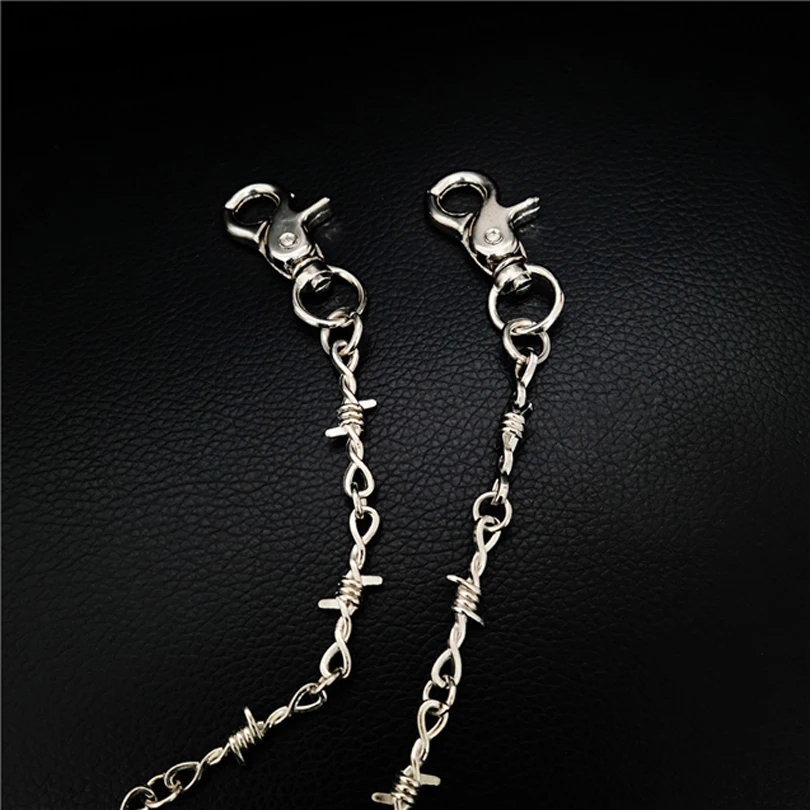 Fashion Alloy Chain on pants jeans Key Ring Trousers Chains Punk Hip-hop Metal Pant Chain Key Chain J229
