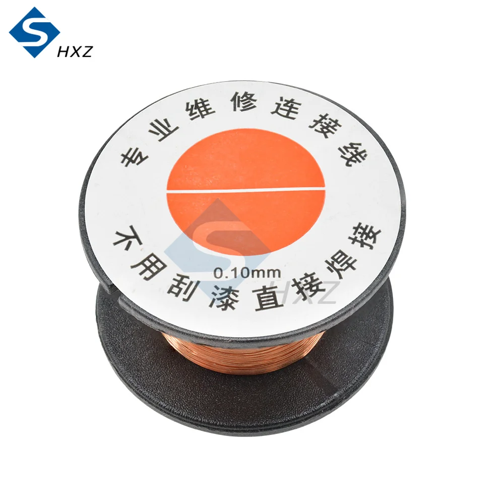 JLY 0.1mm Copper Soldering Wire Solder PPA Enamelled Repair Reel Welding Wire DIY Copper Enamelled Wire PCB Welding Repair Tool