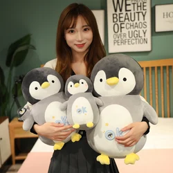 Cartoon Mother And Child Penguin Plush Toys Stuffed Animal Hug Pillow Cute Soft Penguin Dolls Baby Girls Xmas Birthday Gift