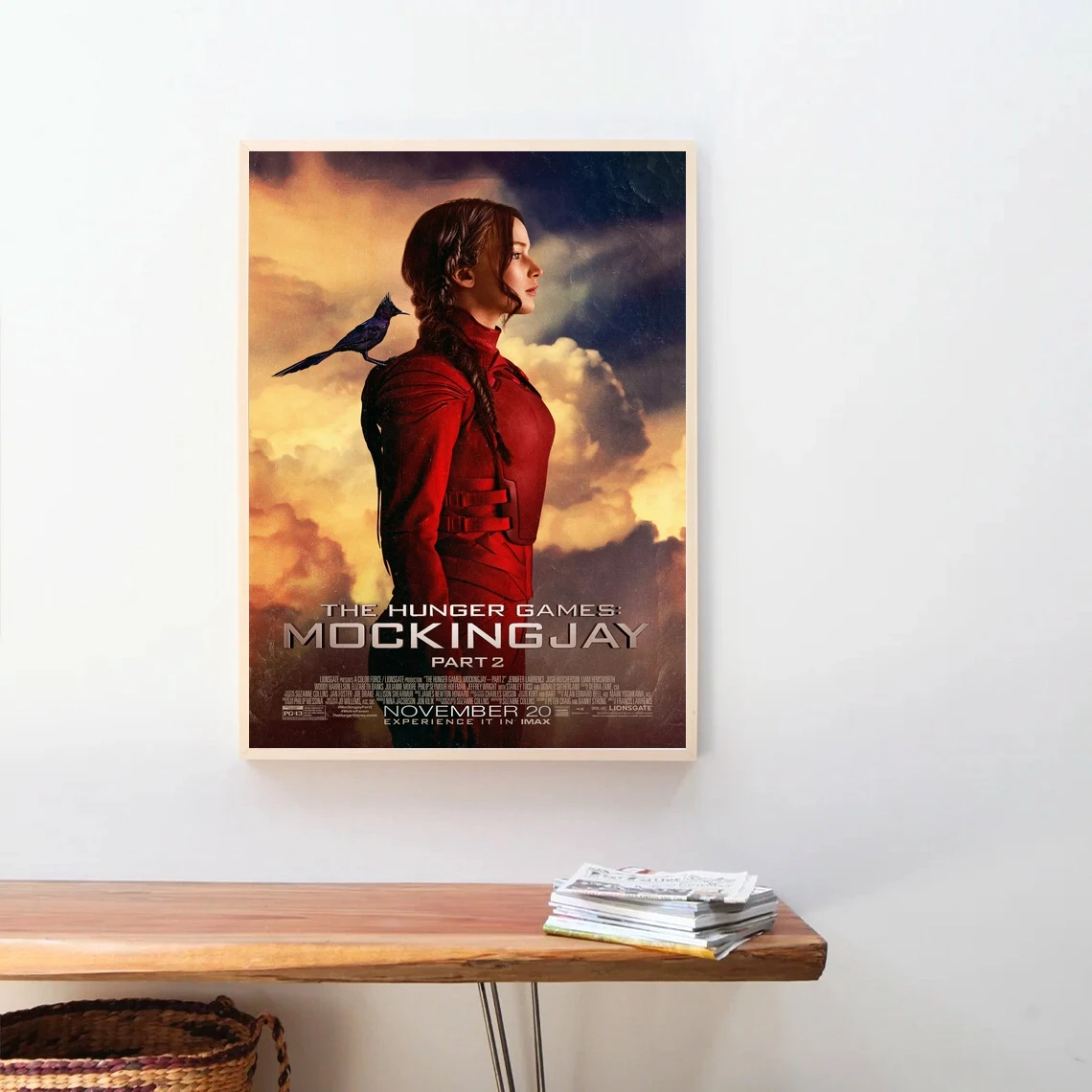 Hunger Games Mockingjay Part 2 Movie Poster Canvas Print Poster Wall Decoration Gift Artwork