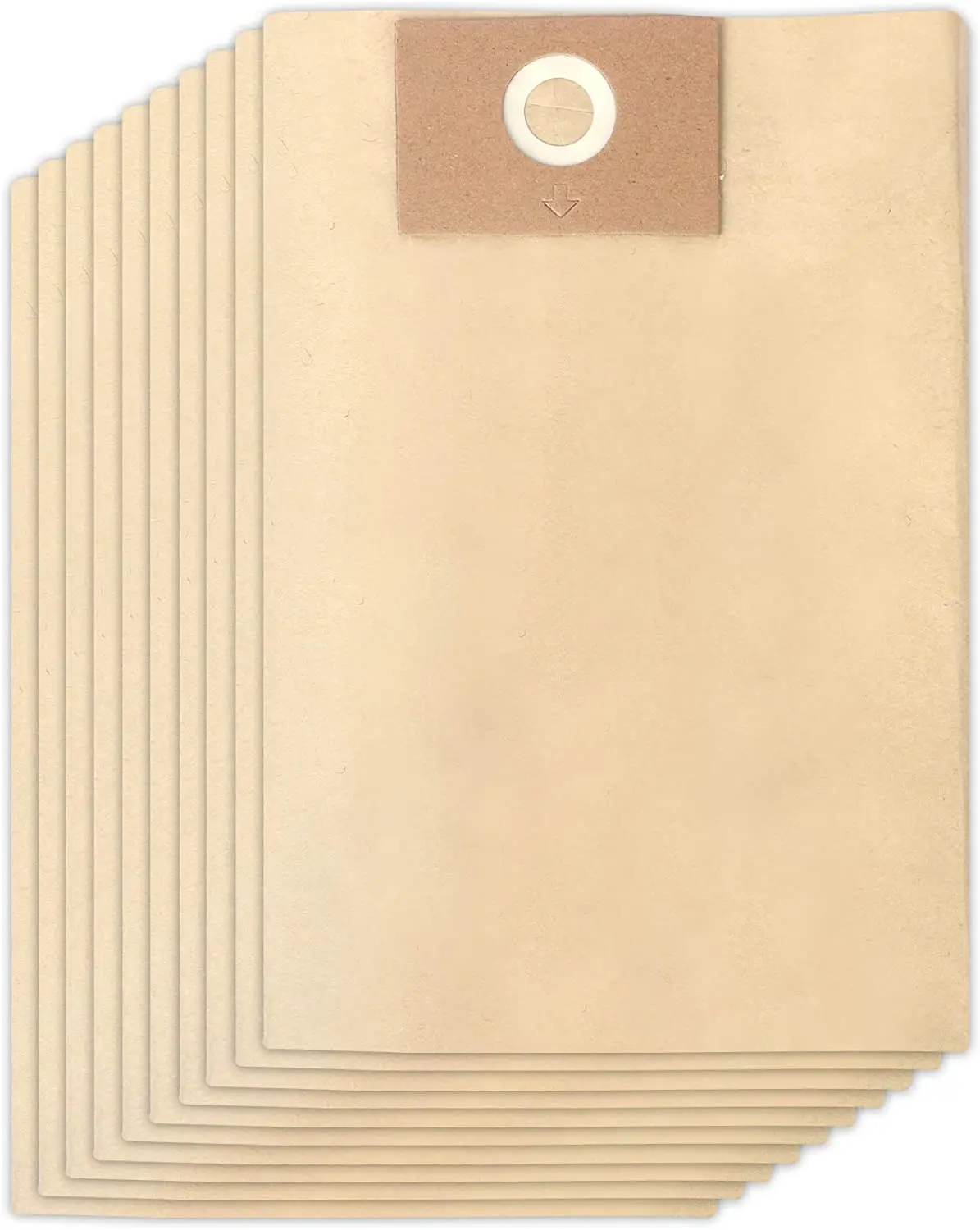 กรองทิ้งกระเป๋าเข้ากันได้กับ Stanley 4-5แกลลอนเครื่องดูดฝุ่นเปียก/แห้ง,#25-1230 ,10แพ็ค