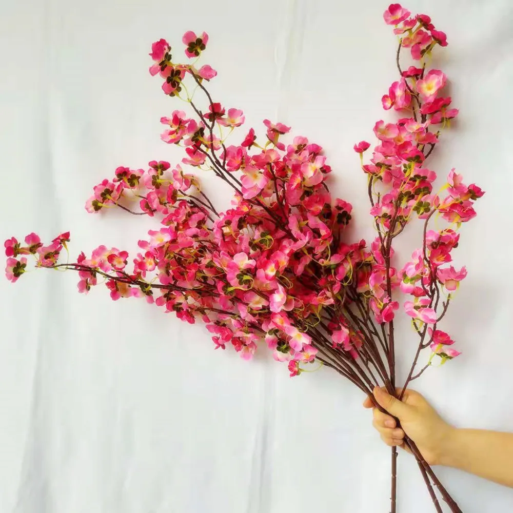 One Silk Cherry Blossom Stems 38