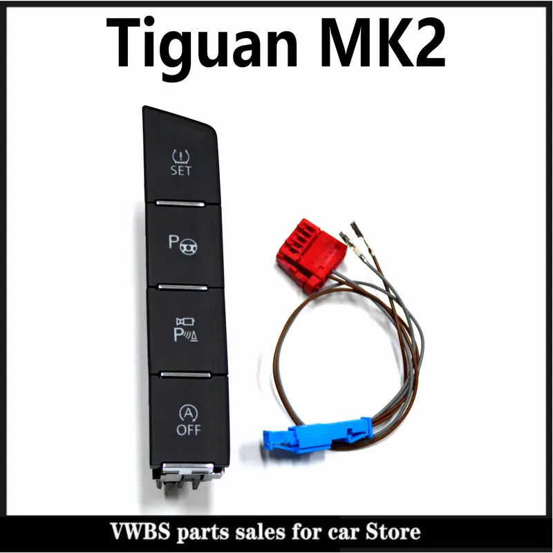 For VW Tiguan MK2 central switch decorative switch