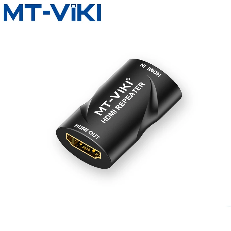 

MT-Viki Mini HDMI-compatible Connector Extender 15M 1080P 3D Repeater with IC Inside Stable Performance 4K*2K MT-HE40