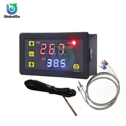 K-typ Thermo Thermometer Thermostat -60 ℃-500 ℃ Digitale Temperatur Controller Heizung Kühlung Schalter NTC Sensor w3230