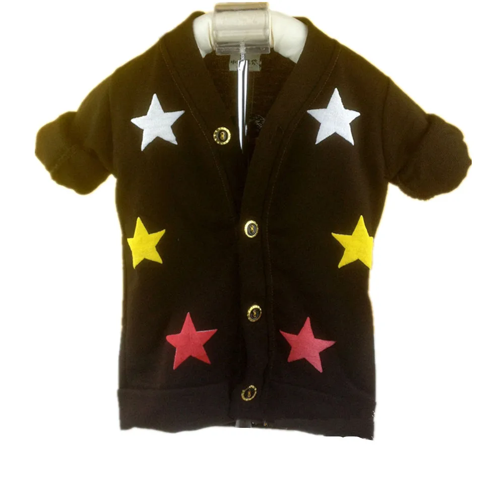Popular Baby boy Cute star Long sleeve cardigan coat YF064
