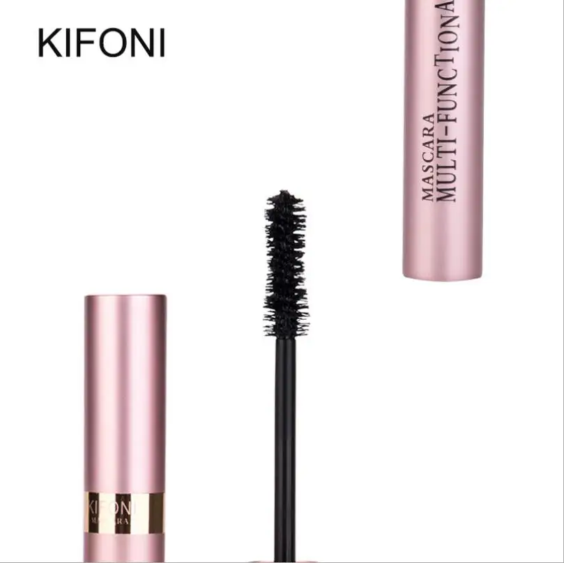 Make-up 4D Seide Faser Lash Wasserdicht Rimel Mascara Wimpern Verlängerung Schwarz Dicke Verlängerung Wimpern Kosmetik T1541