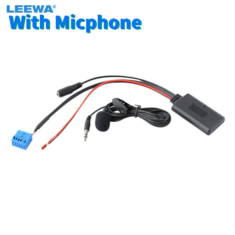 

LEEWA 5pcs Car Wireless Bluetooth Module Radio Aux Cable For Volkswagen Golf Polo Passat Music Audio radio AUX Adapter #CA6273