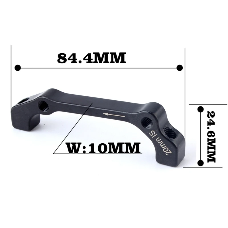 Disc Brake Caliper Mount Adapter Is/Post Front 180Mm Rear 160Mm For Shimano Hayes Mtb