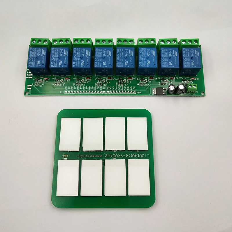 8 ways touch relay board control module 8 channels multi ways touch relay module