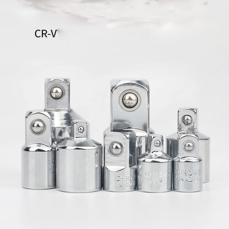 Chiave a cricchetto convertitore a bussola 1/4 "3/8" 1/2 "adattatore adattatore riduttore CR-V in acciaio piccoli utensili a bussola per strumenti di riparazione biciclette auto