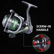 HJ 7BB Stainless Steel Fishing Reel 17lbs Max Drag #6