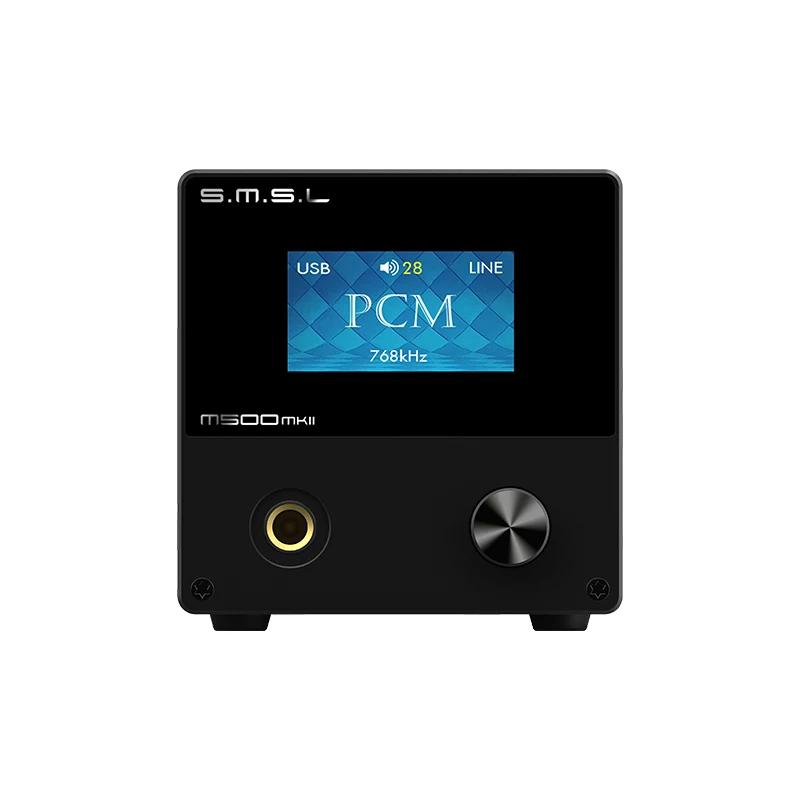 Smsl M500 Mkii Audio Dac En Hoofdtelefoonversterker MQA-CD Bluetooth ES9038PRO DSD512 XU216 32bit 768Khz Aptx Hd Met Afstandsbediening controle