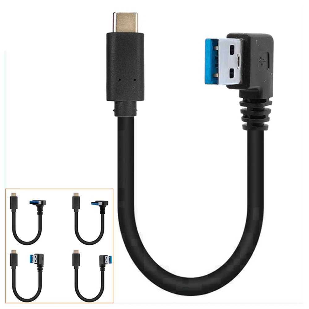 25cm USB3.0 fast charging type-C data cable elbow general Huawei glory extended Android mobile phone charging data cable