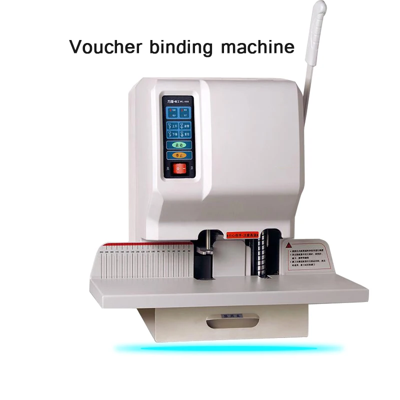 Paper Binding Machine Nylon Tube Hot Pressing Riveting Binding Machine Automatic Constant Temperature Riveting 220V