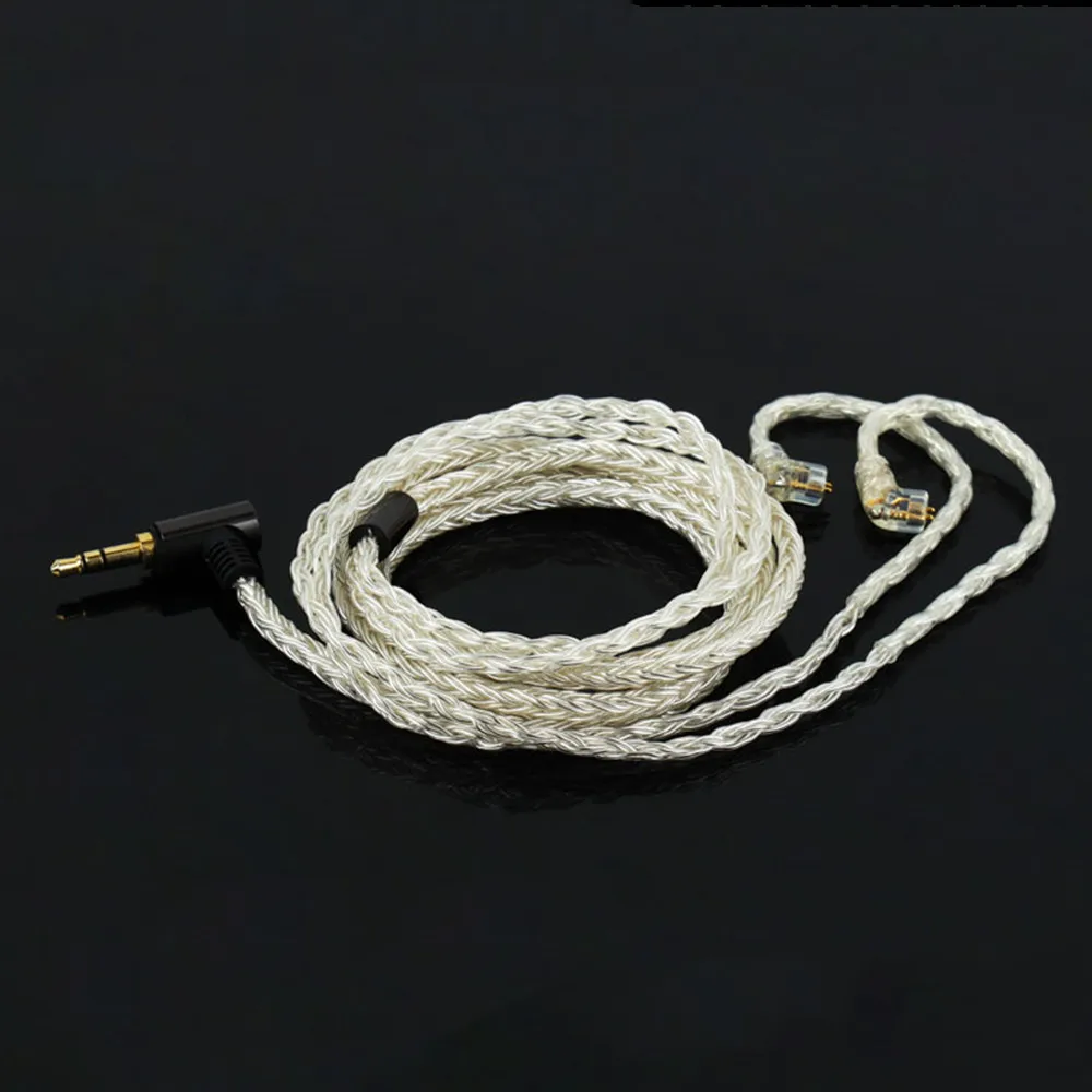JCALLY JC16S 16 Shares 480 Cores Upgrade Cable HIFI Earphone Upgrade Cable for Shure MMCX KZ EDX ZSN ZS10 PRO TFZ T2 BL03 Aria