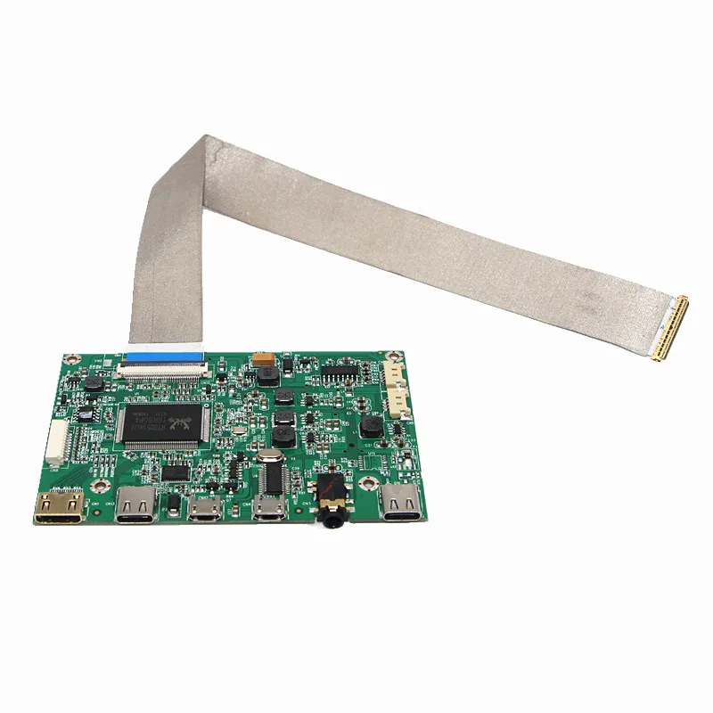 

Ultra-thin 2K Edp Driver Board Portable Display Driver Board MiniHDMI Type-C Driver Board 5V Power Supply