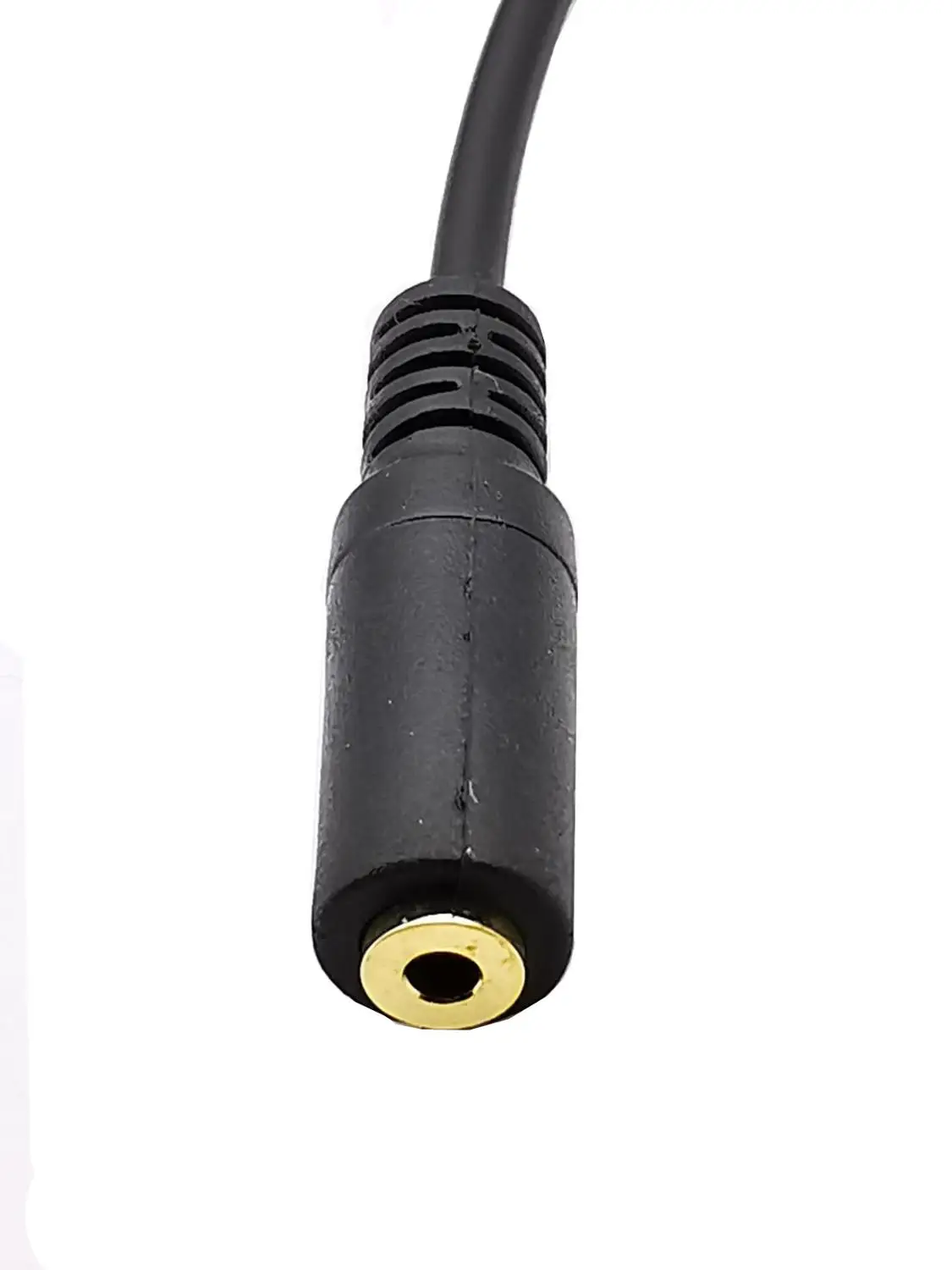 3.5Mm Góc 3 Cực Nam Cắm Đến 2.5Mm Jack Âm Thanh Stereo Âm Thanh AUX TRS Ổ Cắm DC bộ Chuyển Đổi Nguồn Điện Cáp Chuyển Đổi 20CM