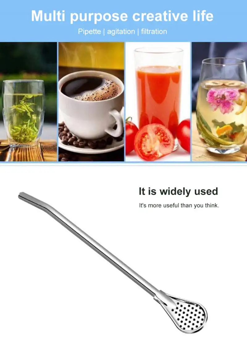 Washable Drinking Straw Filter Handmade Yerba Mate Stainless Steel Tea Bombilla Gourd Practical Drinks Tools Bar Accessories New