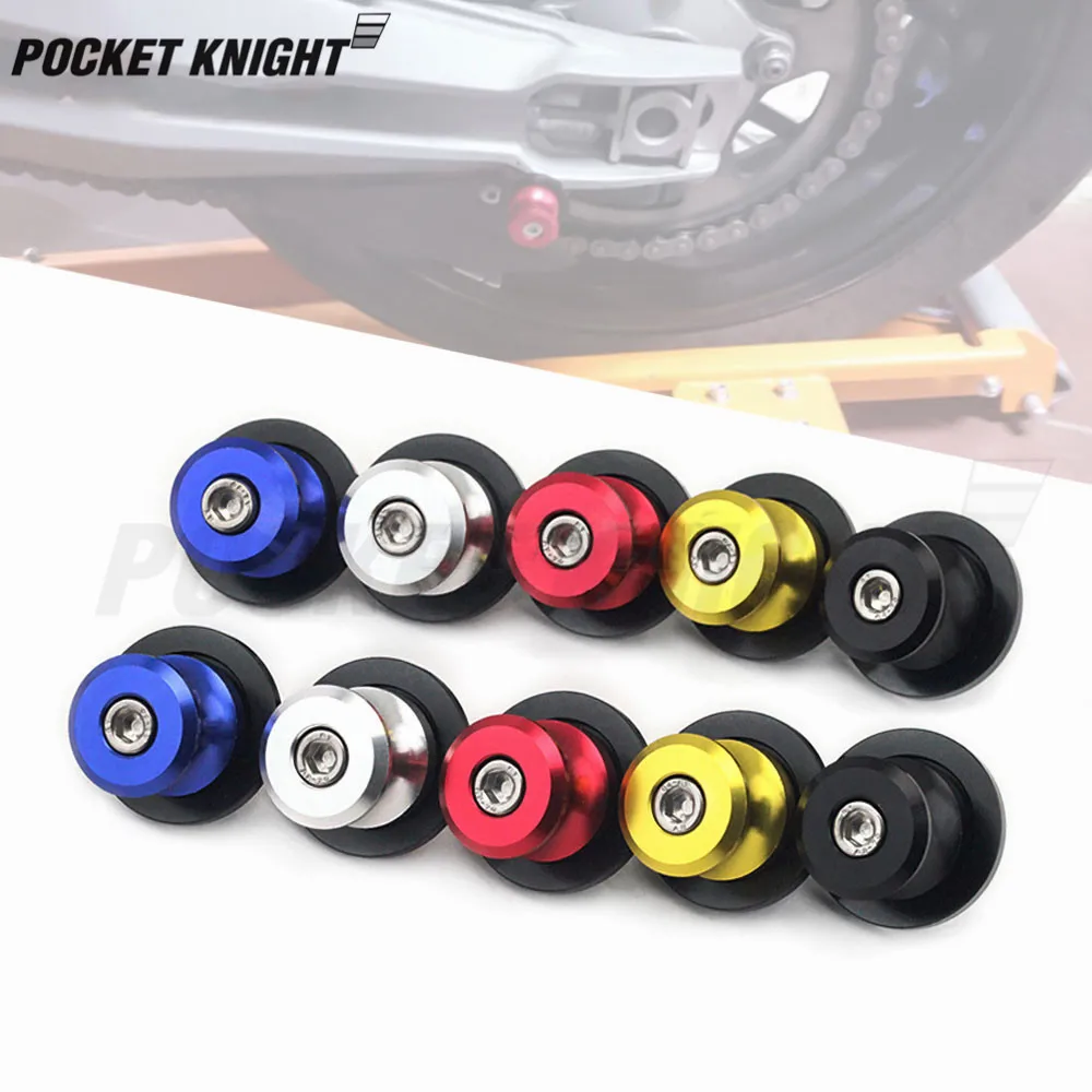 Swingarm Spools Slider For SUZUKI GSXR 125/150/600/750/1000 DL 650/1000 V-Strom GSX-R GSXR150 GSXR125 Motorcycle Stand Screw M8