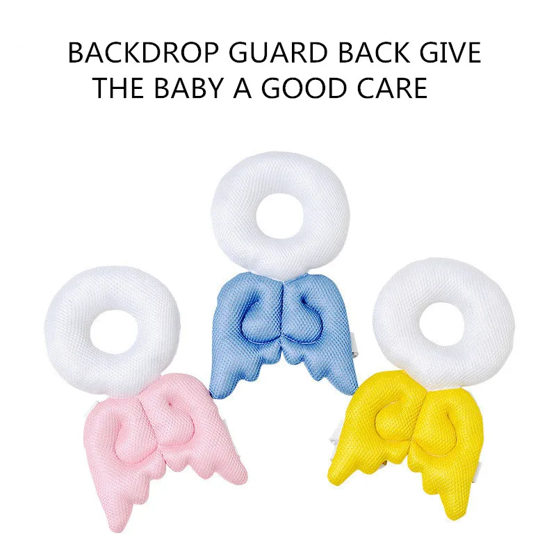 

Baby Head Protection Pad infant Anti Crash Pad Cute Nursing Drop Resistance Cushion Baby Room walk Headrest Pillow Straps Mat