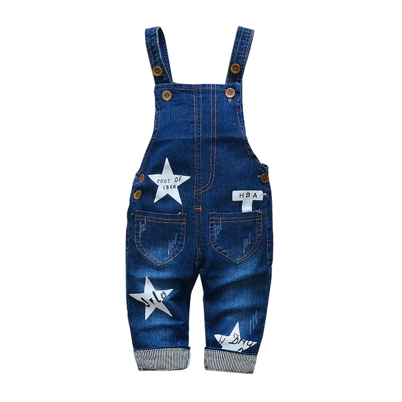 Children\'s Denim Overalls Baby Jeans Pants Baby Boys Girls Trousers Infant Clothing Toddler Babies Pants Little Kids 1-3 Years