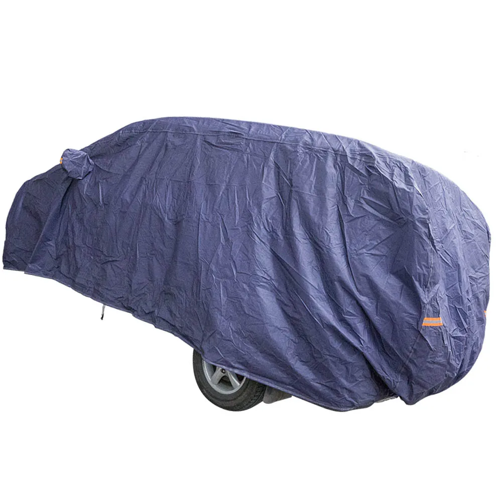 Portable Full Car Cover Sun UV Dust Rain Snow Resistant Waterproof Cover Universal 206.7