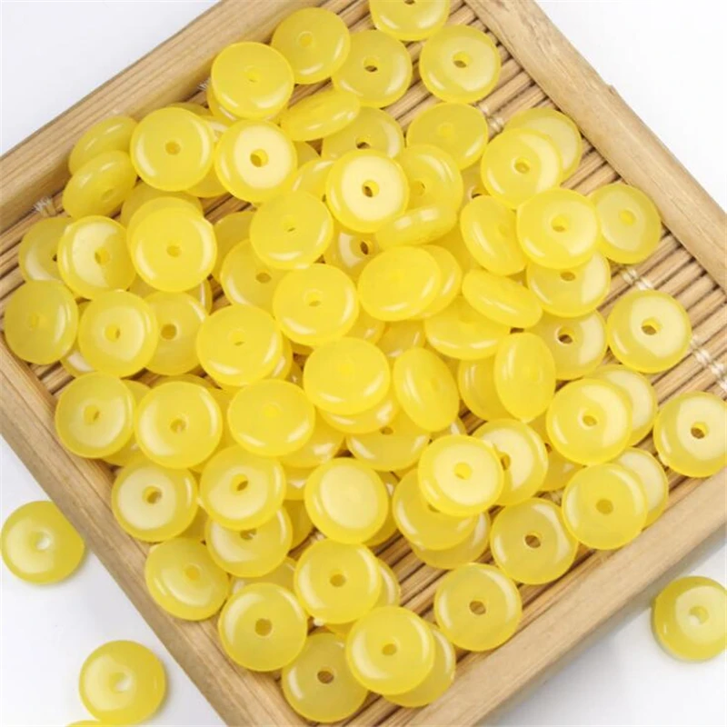 Wholesale 6MM /8MM Buddha Septal Beads Imitation ambers beeswax  Resin Imitation Wax Spacers Beads For Jewelry Making parts