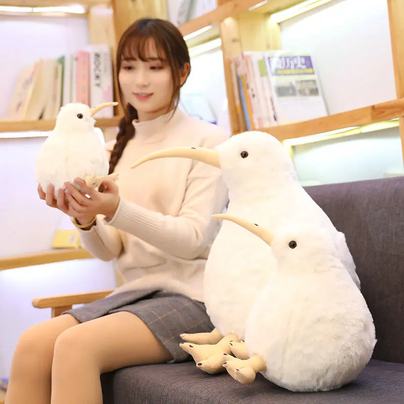 20/30/50cm Lifelike Kiwi Bird Plush Toy Cute Stuffed Animal Toy Doll Soft Cartoon Pillow Lovely Birthday Gift