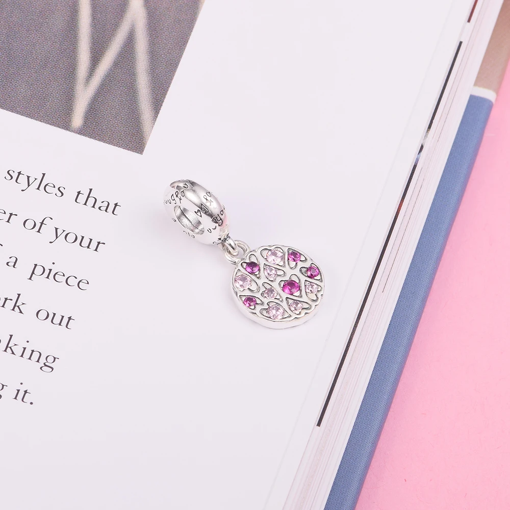 Halloween 2021 Trend 100% Real Silver Moments Logo Dangle Pendant Snake Chain Bracelets Beads S925 Sterling Jewelry Charm