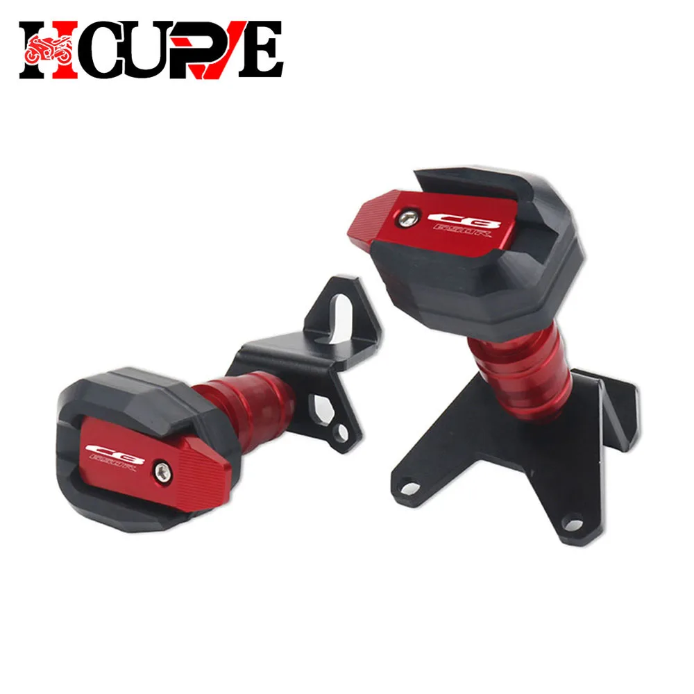 オートバイ落下保護フレームスライダーフェアリングガードクラッシュパッドプロテクター CB650R CBR650R CB CBR 650R 2021-2023