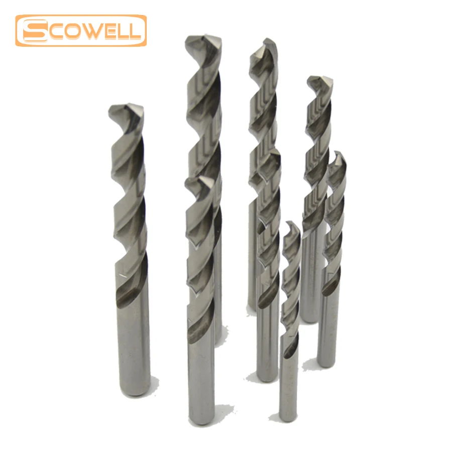 SCOWELL 13 قطعة HCO M35 تويست لقمة ثقب الفولاذ المقاوم للصدأ مجموعة لقمة ثقب 1.5 مللي متر إلى 6.5 مللي متر الكوبالت 5% الفولاذ المقاوم للصدأ Jobber التدريبات