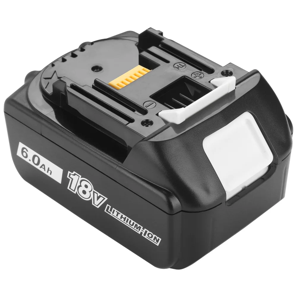 

18V 6Ah Rechargeable Battery 6000mah Li-Ion Battery Replacement Power Tool Battery for MAKITA BL1880 BL1860 BL1830