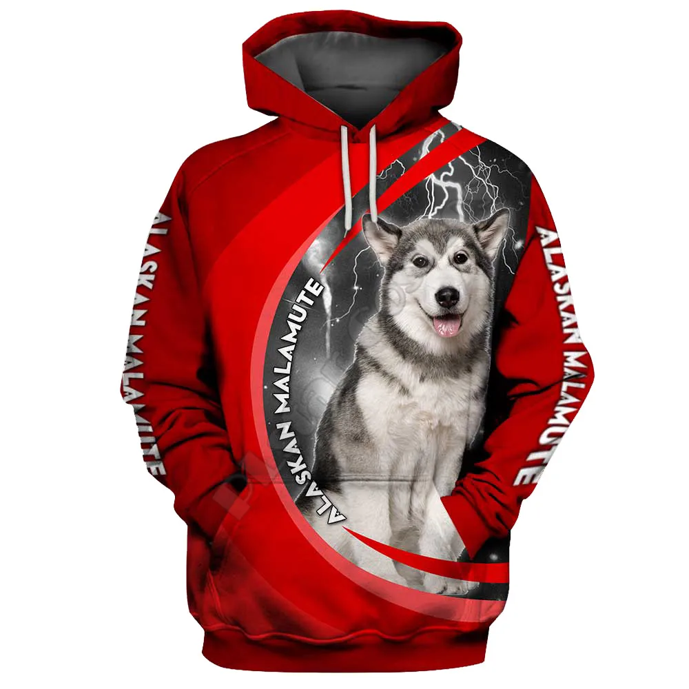 

Funny Alaskan Malamute 3D Printed Hoodies Fashion Pullover Men For Women Sweatshirts Sweater Animal Costumes 01