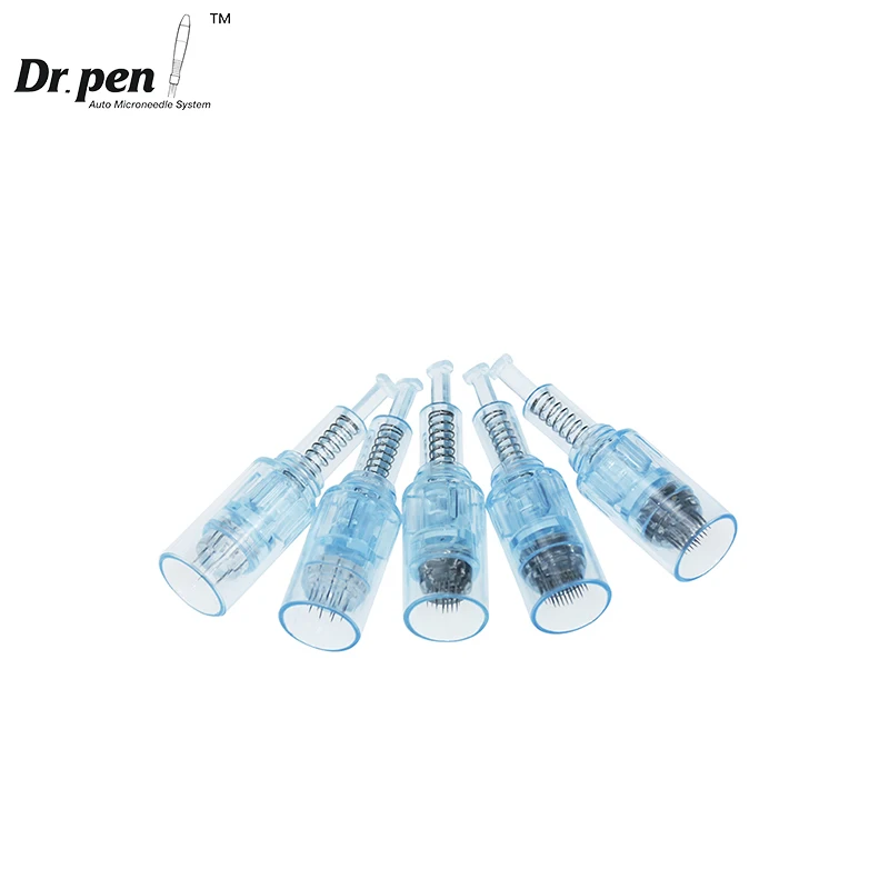 Dr. Pen Ultima X5 Cartridges 30 PCS Screw Slot Needles 9 12 24 36 42 PIN Nano Cosmetic Tips Disposable Replacement Parts