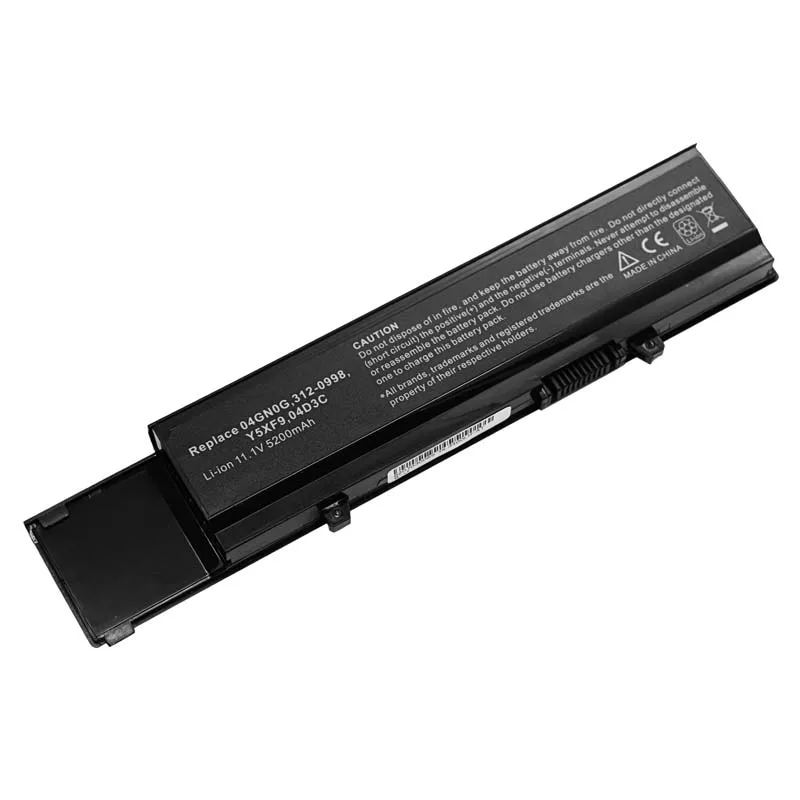 6 Cells New Battery For Dell Vostro 3400 3400n 3500 3500n 3700 3700n P06E P09F P09S P10G P10G001 TXWRR TY3P4 Y5XF9 7FJ92 CWX2D