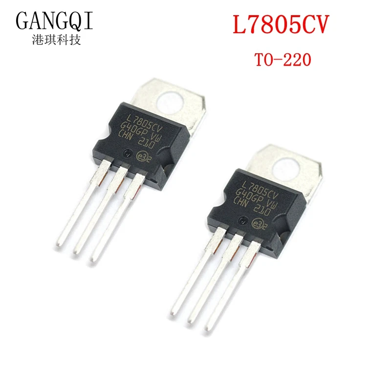 10PCS L7805CV TO220 L7805 TO-220 7805 LM7805 MC7805 stabilivolt voltage-regulator tube New