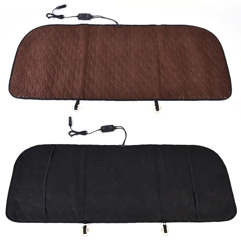 12V 70W Universal Car Rear Seat Heating Pad Smart Thermostatic Car Back Seat Heating Cushion Car Supplies Wear-resistant