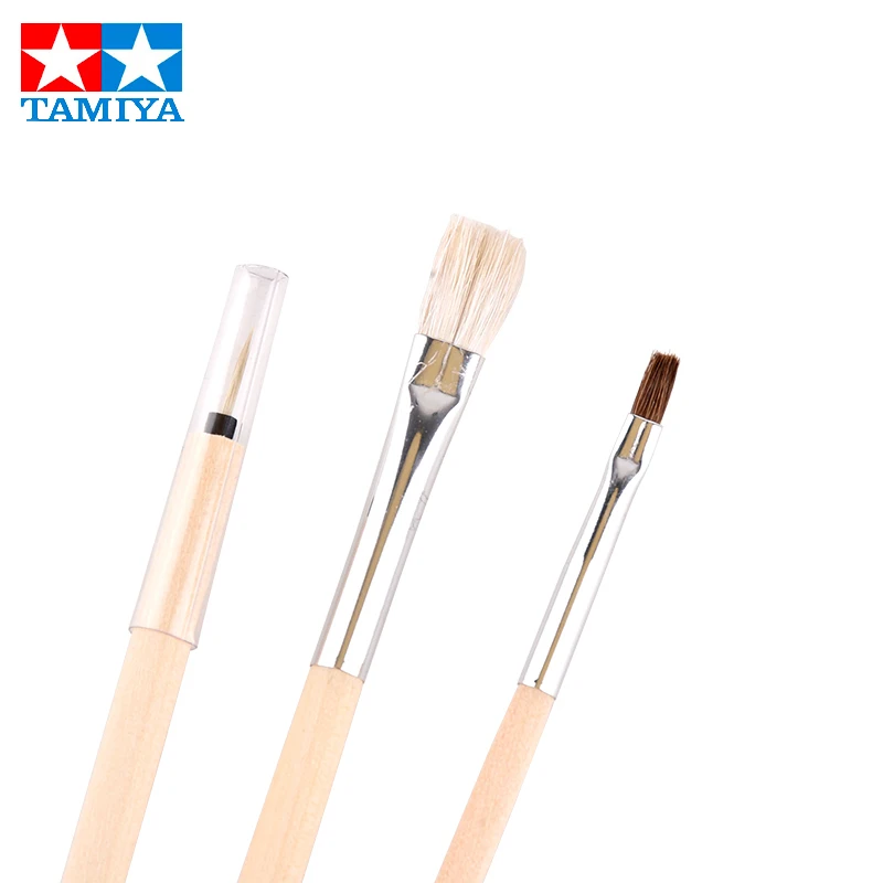 Tamiya 87066 Modeling Paint Brush Basic (3pcs) Set Craft Tool