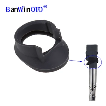 6 adet Set ateşleme bobini lastik Fit VW Passat Golf için T5 AUDI A3 TT Q7 R32 Touareg V6 3.2L 3.6L Porsche 2004-2009 UF-531